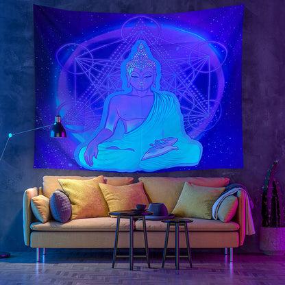 Ornamento mandala fluo