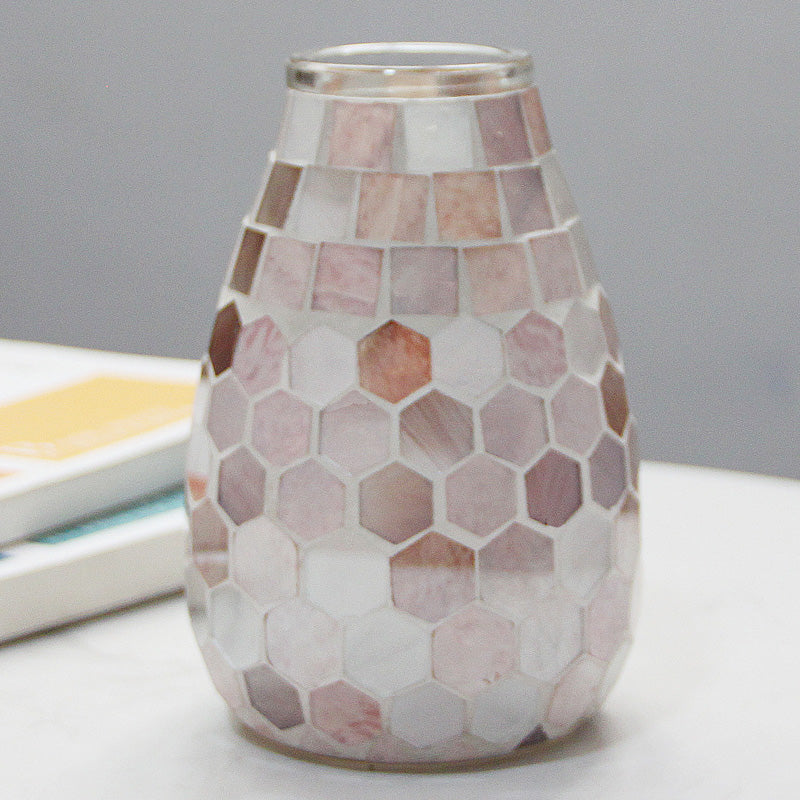 Vaso Vetro Mosaico