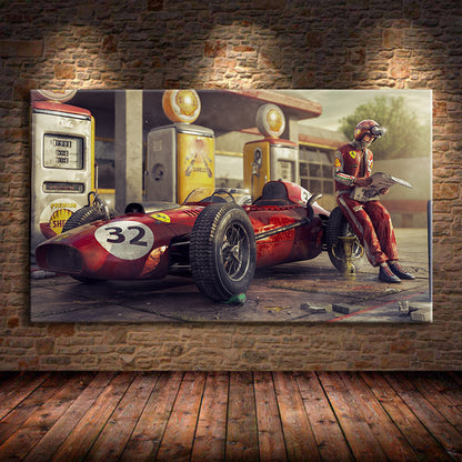 Quadro auto vintage