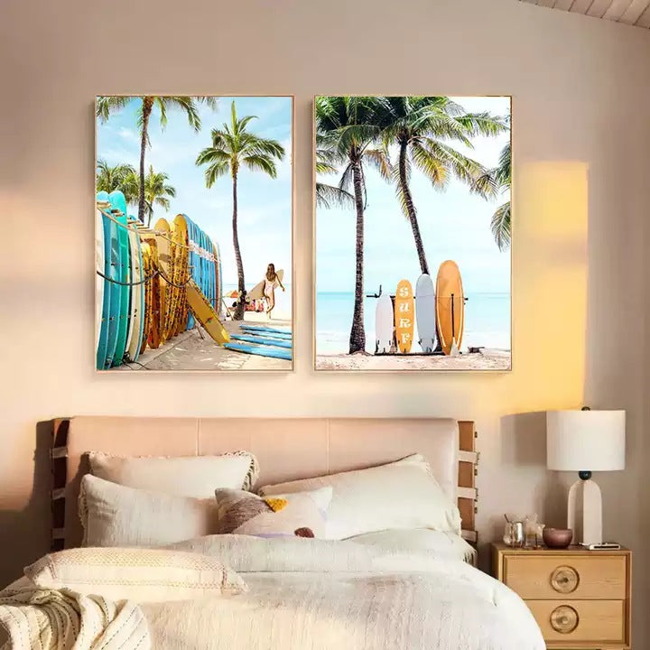Quadro paesaggio marino