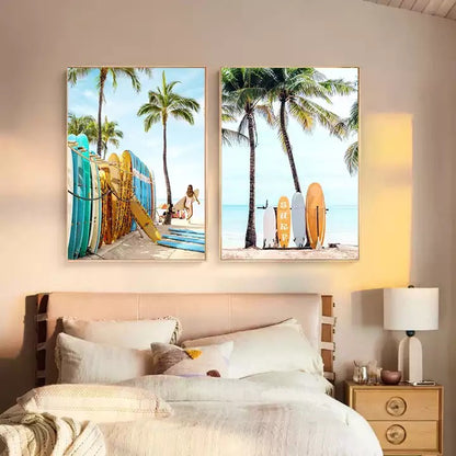 Quadro paesaggio marino