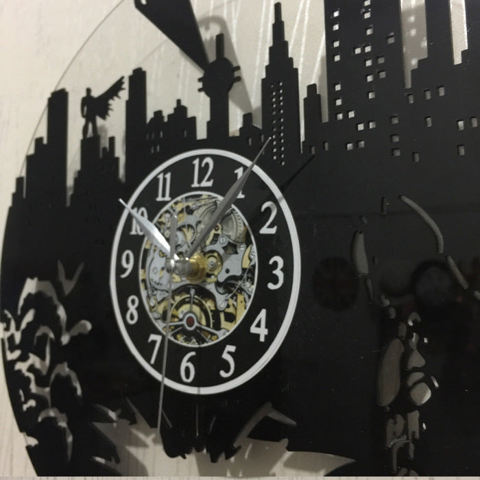 Orologio da parete Silhouette grattacieli