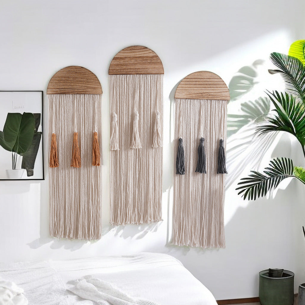 Arazzo bohemien con nappa