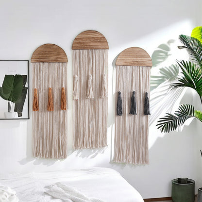 Arazzo bohemien con nappa