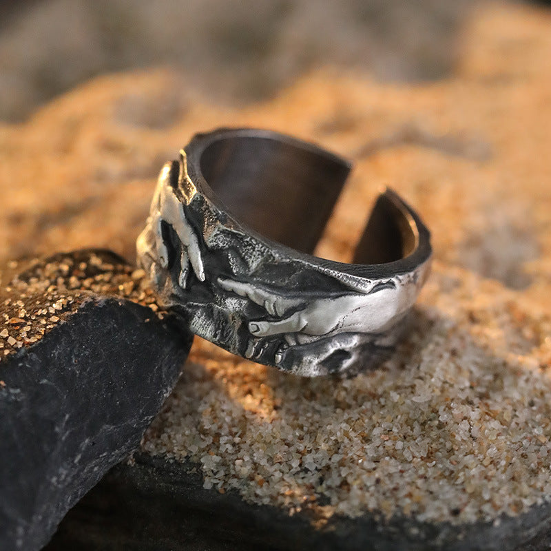 Anello Argento Thai Vintage