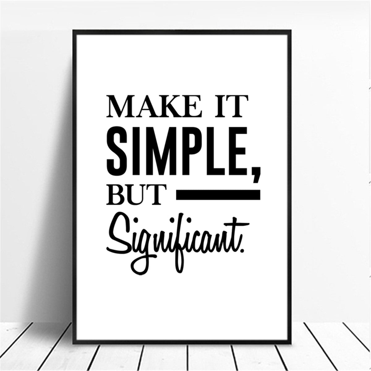 Quadro Frase Minimalista