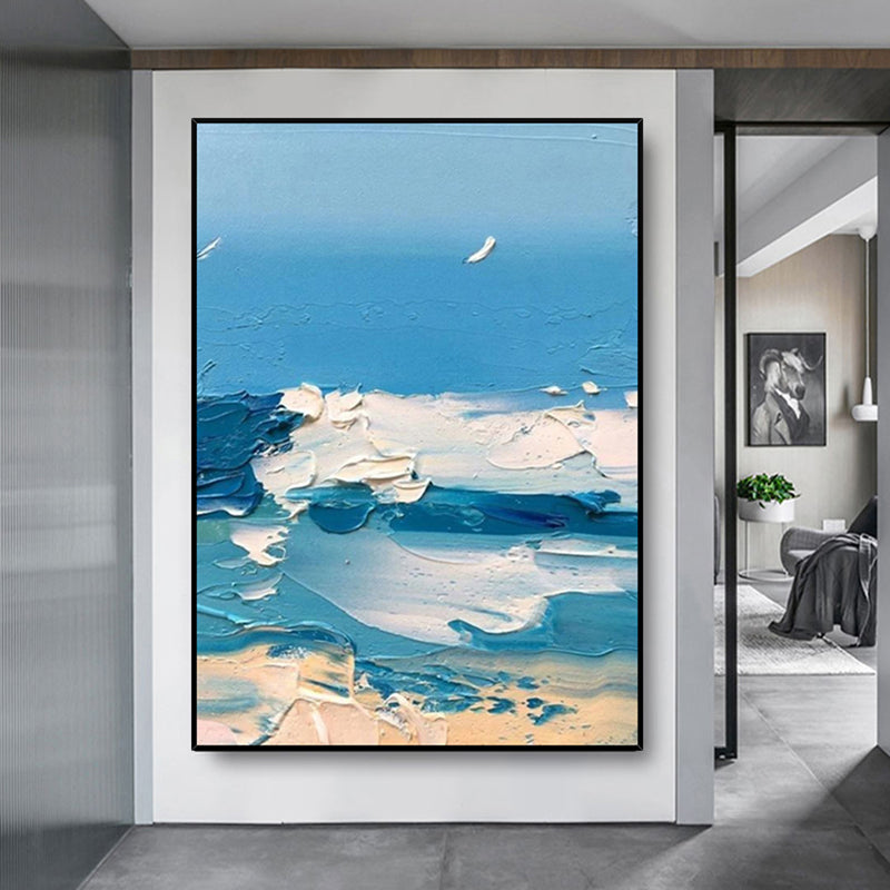 Tela oceano astratta