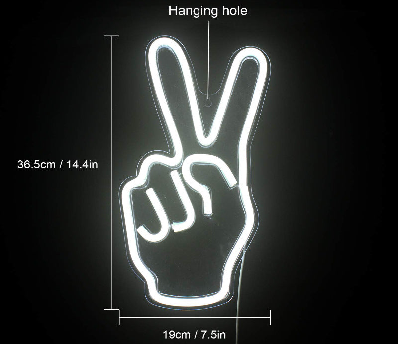 Insegna neon tema sport
