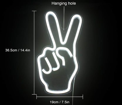 Insegna neon tema sport