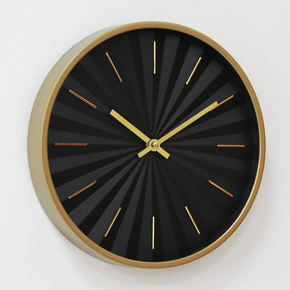 Orologio da parete Raggi art déco oro