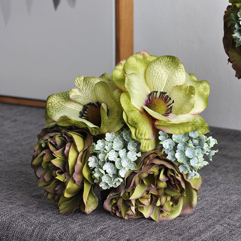 Bouquet peonie finte