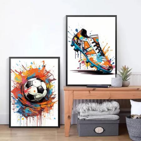Quadro scarpe da calcio