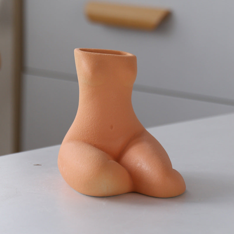 Vaso in ceramica forma astratta