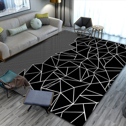 Tappeto geometrico minimalista