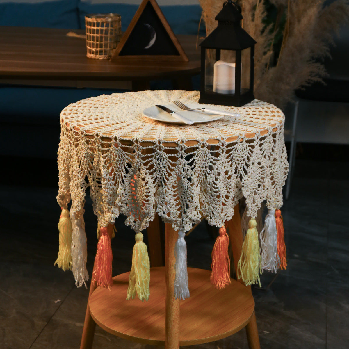 Tovaglia Boho con Nappine