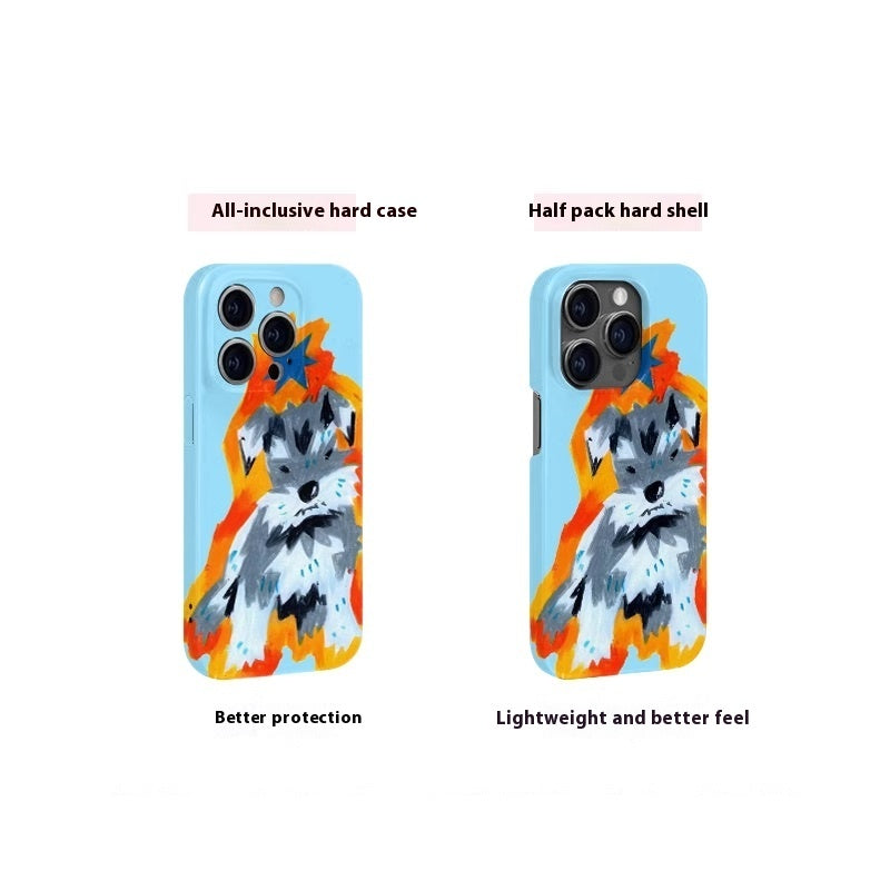 Custodia telefono schnauzer