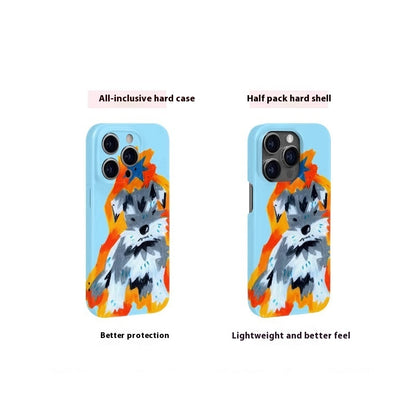 Custodia telefono schnauzer