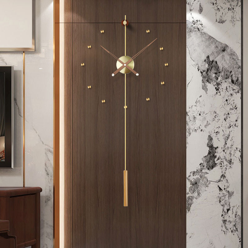Orologio da parete Sfere ottone