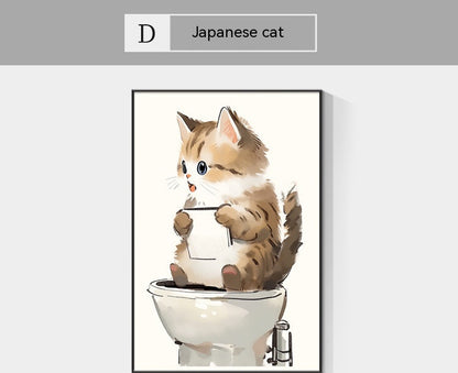 Quadro gatto giapponese