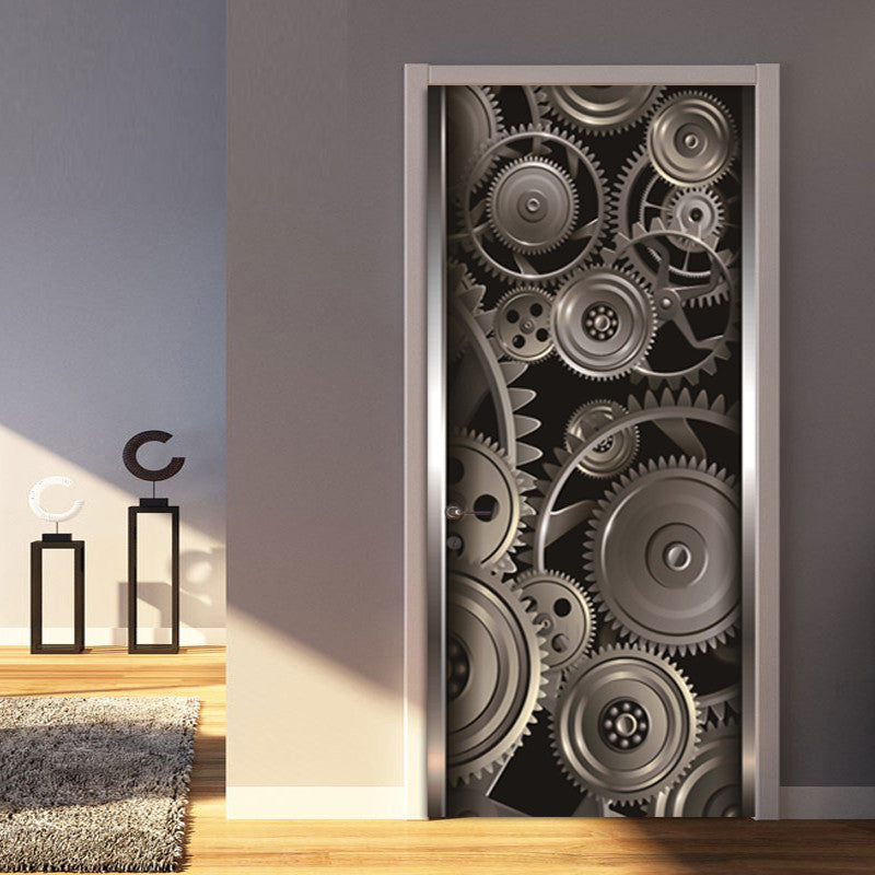 Adesivo murale 3D effetto fumo