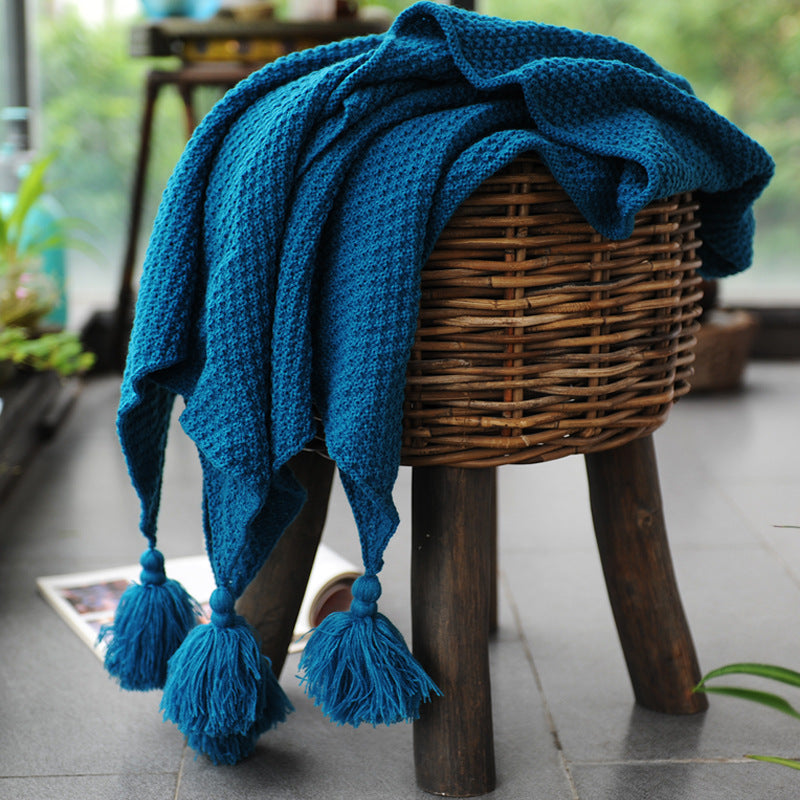 Coperta lana tricot