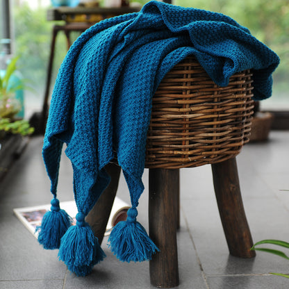 Coperta lana tricot