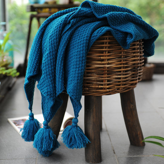 Coperta lana tricot