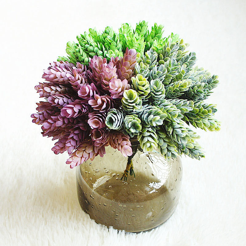 Bouquet fiori di plastica