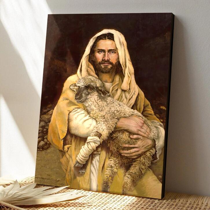 Quadro Gesù e pecore