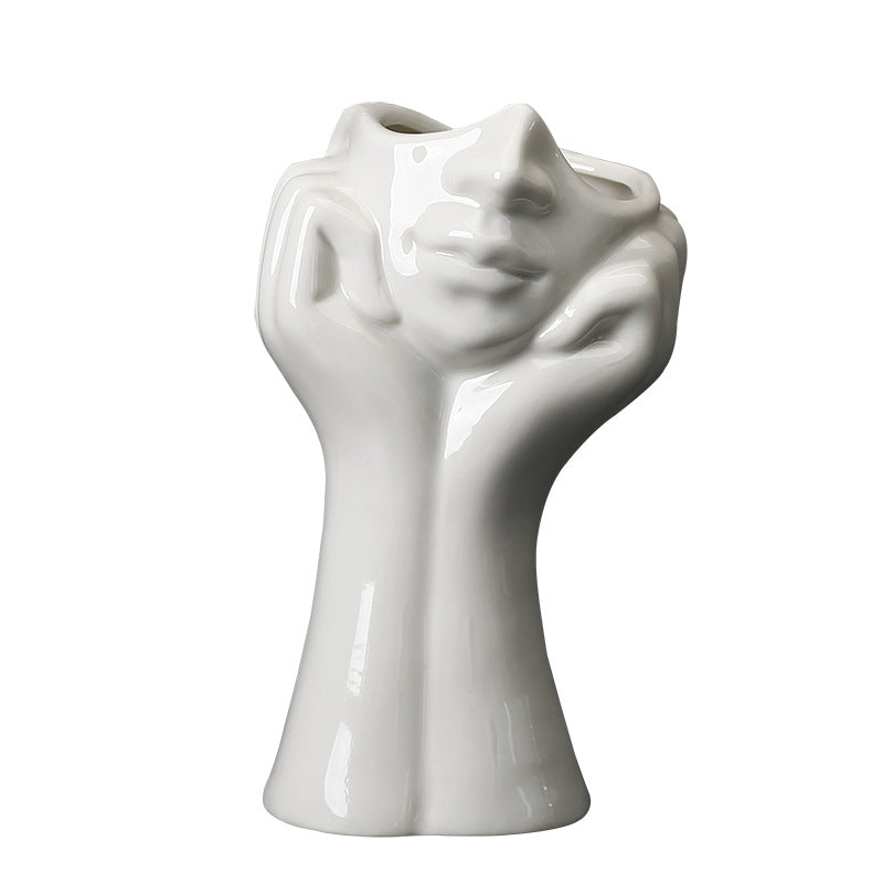 Vaso fiori secchi