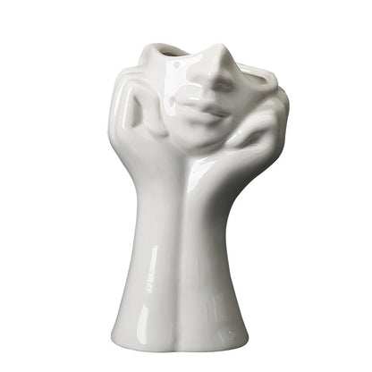 Vaso fiori secchi