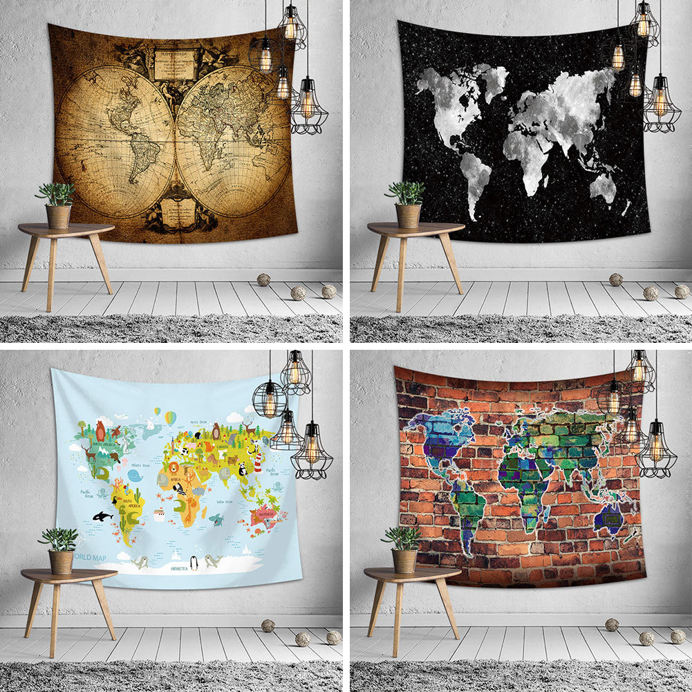 Tappezzeria mappamondo