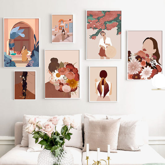 Quadro su tela Fiori natura morta