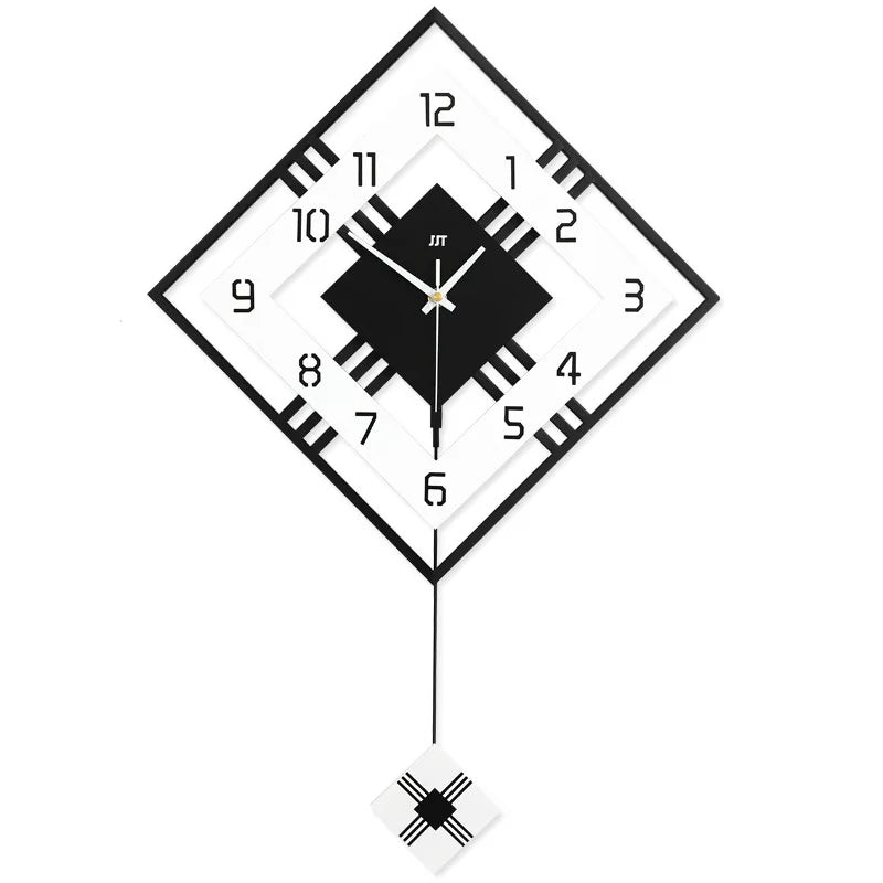 Orologio da parete Vinile silhouette