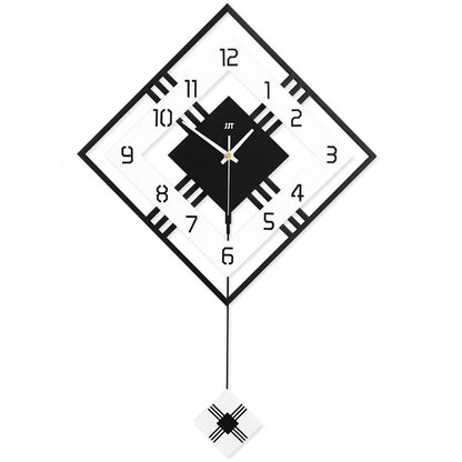 Orologio da parete Vinile silhouette