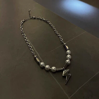 Collana perla saetta