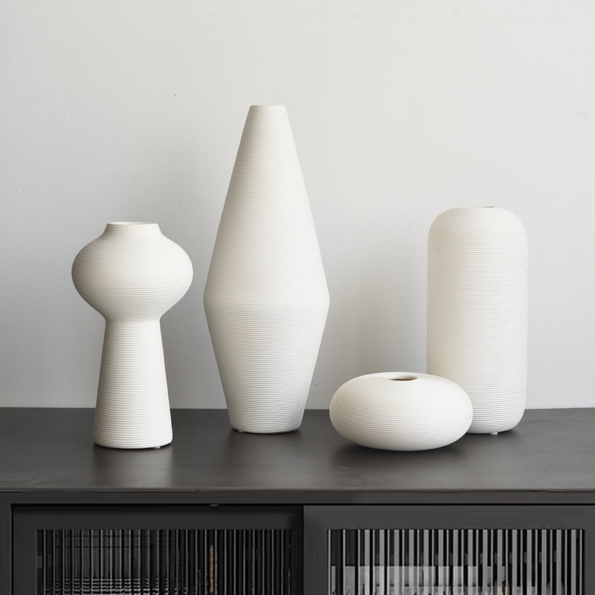 Vaso smaltato minimalista