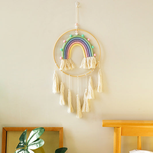Arazzo Arcobaleno con nappe
