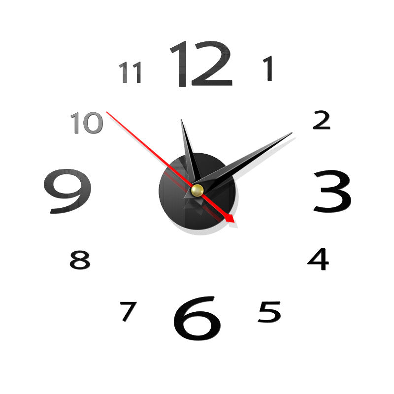 Orologio da parete Numeri prospettiva