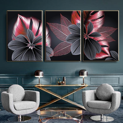 Trittico floreale