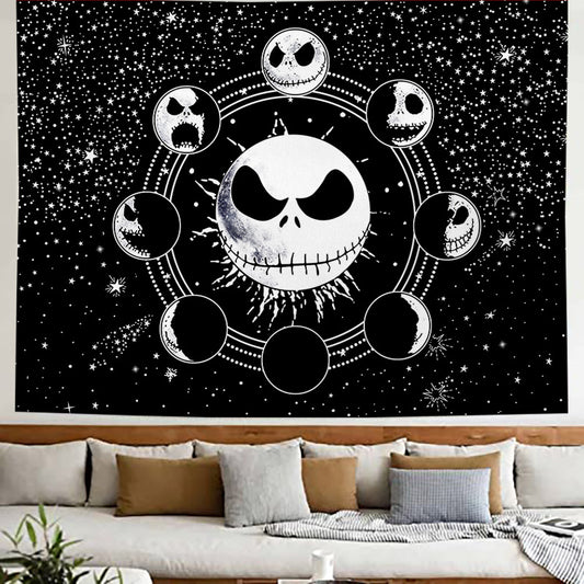Arazzo Teschio con motivi astrologici
