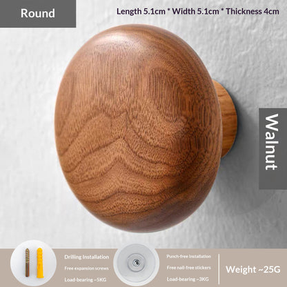 Gancio legno stile nordico
