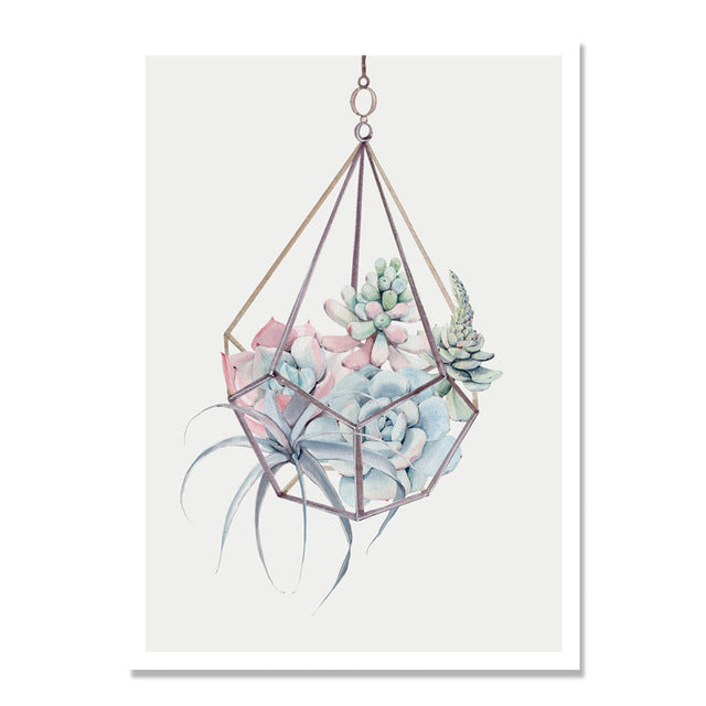 Quadro nordico senza cornice