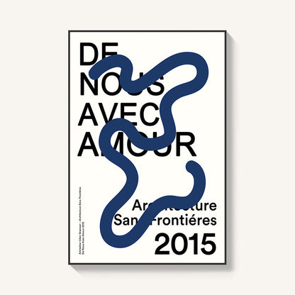 Poster arte astratta minimalista