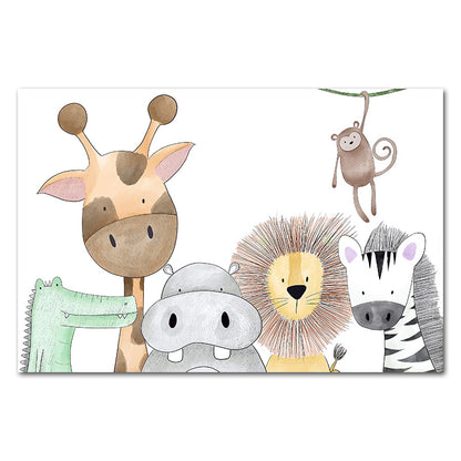 Quadro cameretta animali