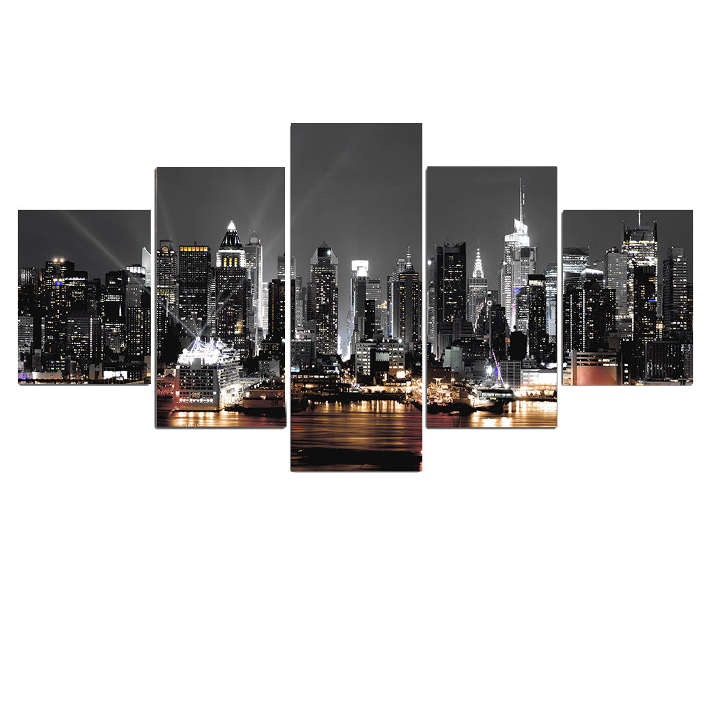 Tela Skyline Notturna