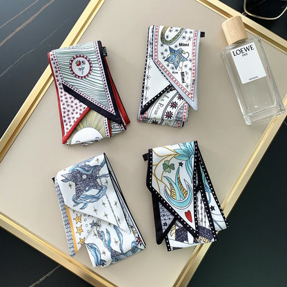 Foulard seta tarocchi