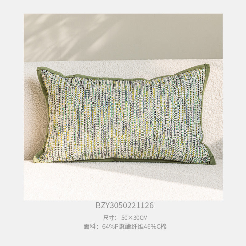 Cuscino lombare verde