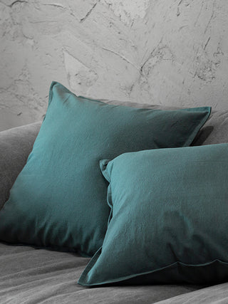 Federa cuscino cotone lino stile industriale