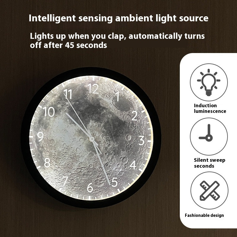 Orologio da parete Cubo luminoso design